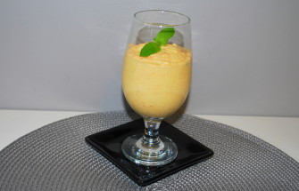 Pudding marchewkowy z imbirem i cynamonem