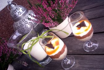 Deser jaglany czekolada-kokos-banan