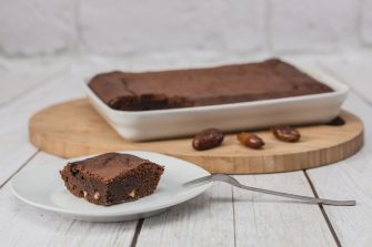 Moje trochę odchudzone brownie